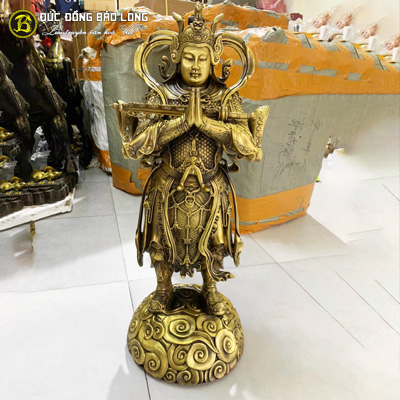 Tượng Đồng Vi Đà Hộ Pháp cao 7 tấc ( 70 cm ) ở Sài Gòn TPHCM