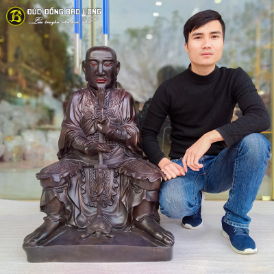 Tượng Đồng Trấn Vũ cao 9 tấc ( 86 cm ) ở Sài Gòn TPHCM