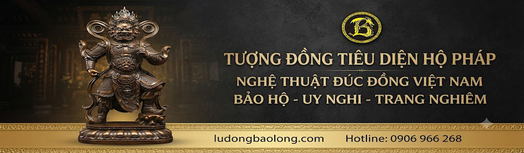 Tượng Đồng Tiêu Diện Hộ Pháp