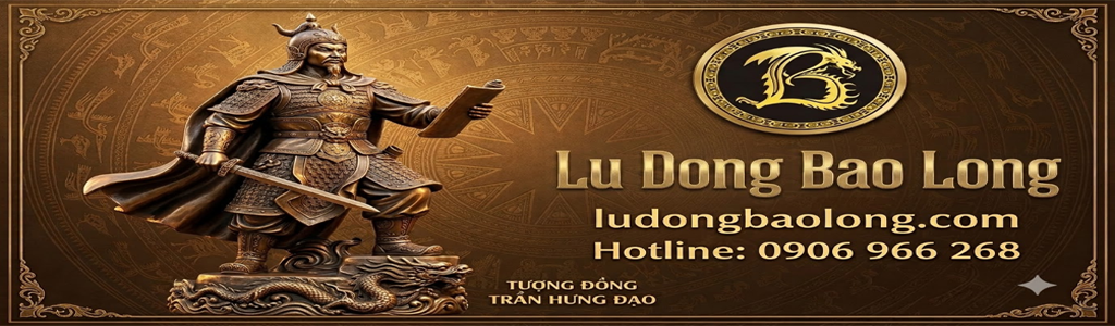 Tượng Đồng Trần Hưng Đạo bệ thuyền khảm