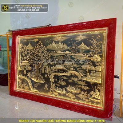 Tranh Đồng Quê Cho Phòng Khách Cực Đẹp Tại Sài Gòn TPHCM