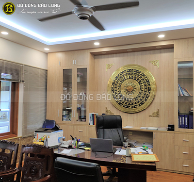 Lắp Đặt Mặt Trống Đồng 1m27 Cho Khách Tại Quận 1
