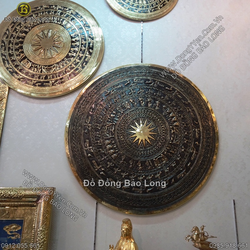 Mặt Trống Đồng Giả Cổ 1m tại Sài Gòn TPHCM