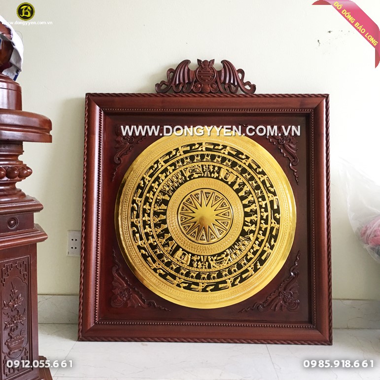 Mặt Trống Khung Hương Mạ Vàng 24k 1m07 tại Sài Gòn TPHCM