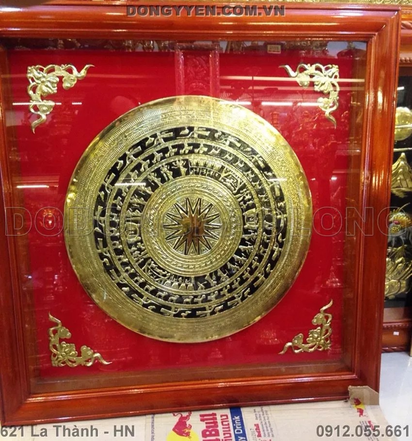 Tranh Mặt Trống Đồng ĐK 60cm tại Sài Gòn TPHCM