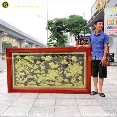 Báo Giá Tranh Cửu Ngư Quần Hội Bằng Đồng tại Sài Gòn TPHCM