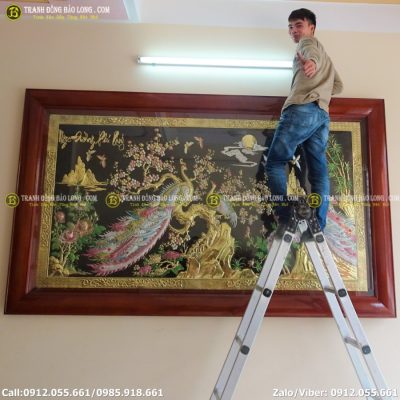 Báo Giá Tranh Công Mai Bằng Đồng tại Sài Gòn TPHCM