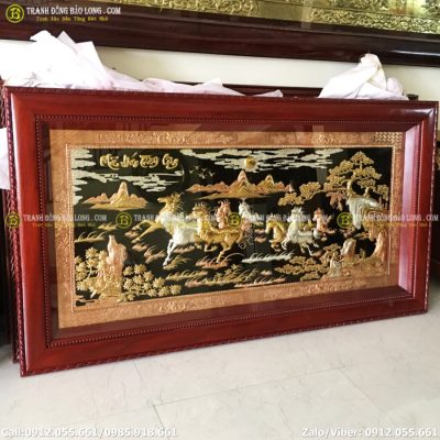 Báo Giá Tranh Mã Đáo Thành Công Bằng Đồng tại Sài Gòn TPHCM