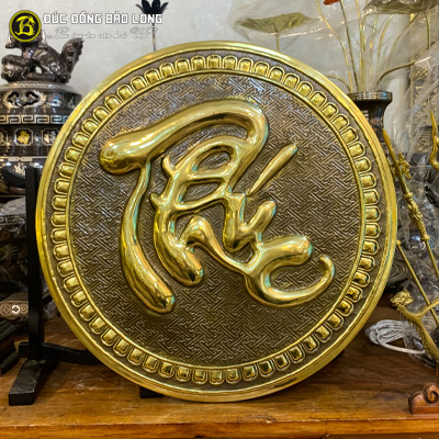Tranh Chữ Phúc Thư Pháp Dạng Tròn ĐK 42cm tại Sài Gòn TPHCM