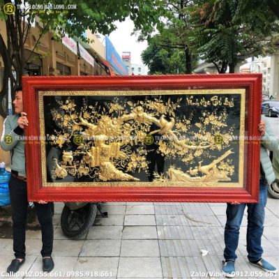 Báo Giá Tranh Vinh Hoa Phú Qúy Bằng Đồng tại Sài Gòn TPHCM